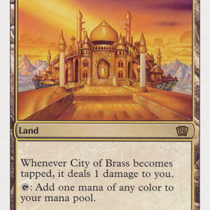 Eighth Edition - 322 - City of Brass - Rare - C - Non-foil (Front)