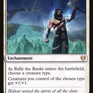 Kaldheim - 20 - Rally the Ranks - Rare - W - Foil