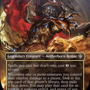 Outlaws of Thunder Junction Commander - 1 - Gonti, Canny Acquisitor - Mythic - Multi - Non-foil (Front)