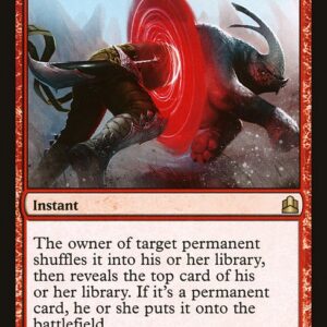 Commander 2011 - 114 - Chaos Warp - Rare - R - Non-foil (Front)