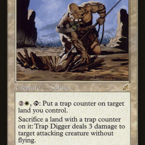 Scourge - 24 - Trap Digger - Rare - W - Non-foil (Front)