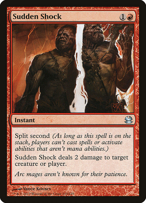 Modern Masters - 133 - Sudden Shock - Uncommon - R - Non-foil (Front)