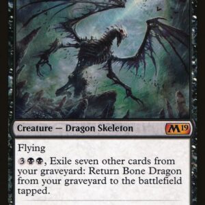 Core Set 2019 - 88 - Bone Dragon - Mythic - B - Non-foil