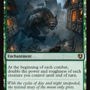 Innistrad Remastered - 223 - Unnatural Growth - Rare - G - Non-foil (Front)