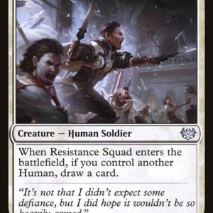 Innistrad: Crimson Vow - 32 - Resistance Squad - Uncommon - W - Non-foil