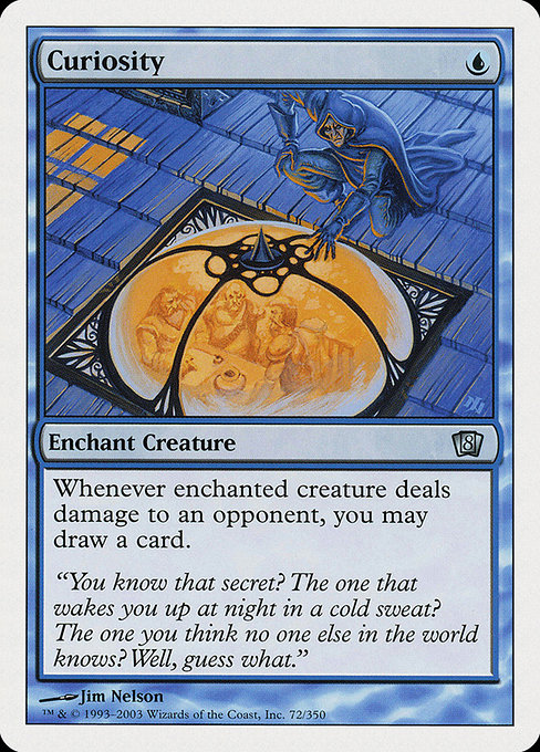 Eighth Edition - 72 - Curiosity - Uncommon - U - Non-foil (Front)