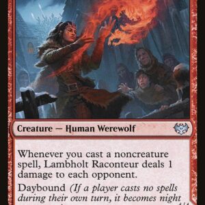 Innistrad: Crimson Vow - 167 - Lambholt Raconteur // Lambholt Ravager - Uncommon - C - Non-foil