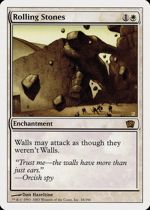 Eighth Edition - 38 - Rolling Stones - Rare - W - Non-foil (Front)