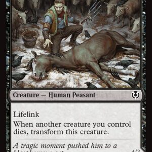 Innistrad Remastered - 105 - Desperate Farmer // Depraved Harvester - Common - C - Non-foil (Front)