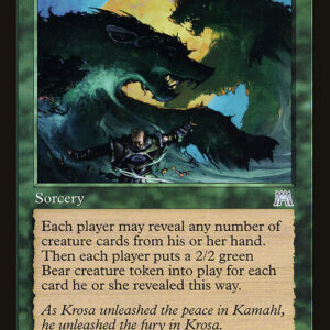 Onslaught - 269 - Kamahl's Summons - Uncommon - G - Non-foil (Front)