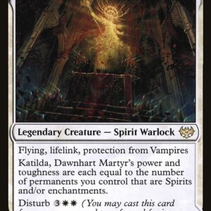 Innistrad: Crimson Vow - 21 - Katilda, Dawnhart Martyr // Katilda's Rising Dawn - Rare - C - Foil