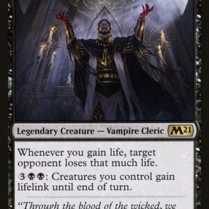 Core Set 2021 - 127 - Vito, Thorn of the Dusk Rose - Rare - B - Foil