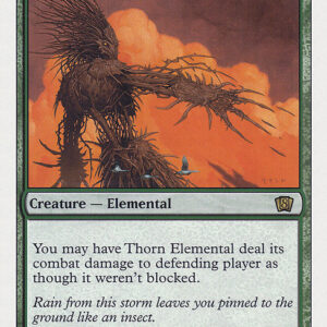 Eighth Edition - 283 - Thorn Elemental - Rare - G - Non-foil (Front)