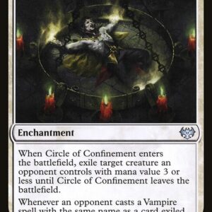 Innistrad: Crimson Vow - 7 - Circle of Confinement - Uncommon - W - Non-foil