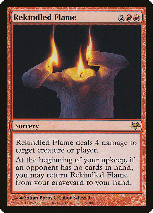 Eventide - 61 - Rekindled Flame - Rare - R - Non-foil (Front)