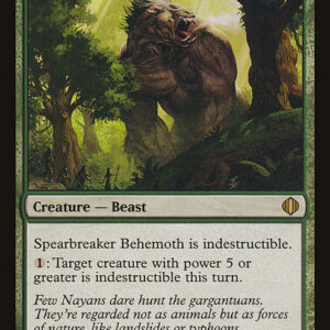 Shards of Alara - 150 - Spearbreaker Behemoth - Rare - G - Non-foil (Front)