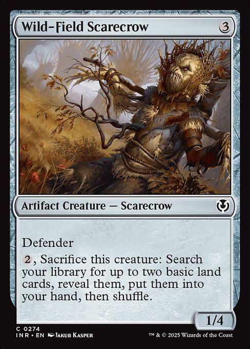 Innistrad Remastered - 274 - Wild-Field Scarecrow - Common - C - Non-foil (Front)