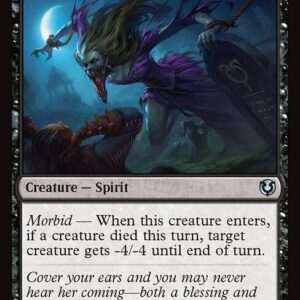 Innistrad Remastered - 125 - Morkrut Banshee - Uncommon - B - Non-foil (Front)