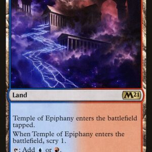Core Set 2021 - 252 - Temple of Epiphany - Rare - C - Foil