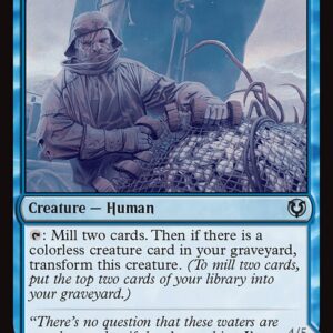 Innistrad Remastered - 67 - Grizzled Angler // Grisly Anglerfish - Uncommon - C - Non-foil (Front)