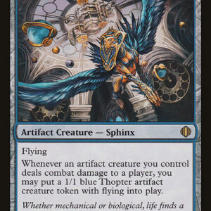Shards of Alara - 55 - Sharding Sphinx - Rare - U - Non-foil (Front)