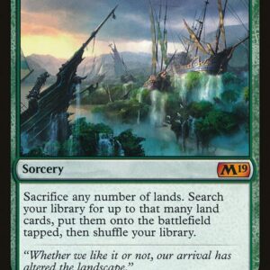 Core Set 2019 - 201 - Scapeshift - Mythic - G - Non-foil