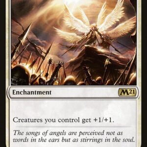 Core Set 2021 - 21 - Glorious Anthem - Rare - W - Non-foil