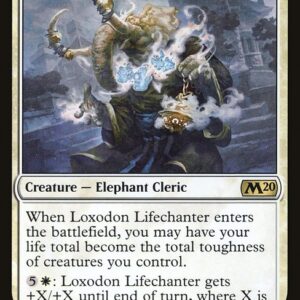 Core Set 2020 - 27 - Loxodon Lifechanter - Rare - W - Non-foil