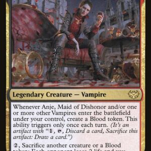 Innistrad: Crimson Vow - 231 - Anje, Maid of Dishonor - Rare - BR - Non-foil