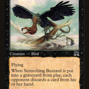 Onslaught - 165 - Screeching Buzzard - Common - B - Non-foil (Front)