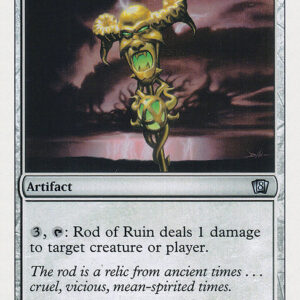 Eighth Edition - 312 - Rod of Ruin - Uncommon - C - Non-foil (Front)