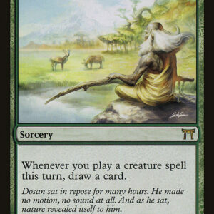 Champions of Kamigawa - 210 - Glimpse of Nature - Rare - G - Non-foil