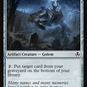 Innistrad Remastered - 262 - Epitaph Golem - Common - C - Non-foil (Front)