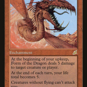 Scourge - 93 - Form of the Dragon - Rare - R - Non-foil (Front)