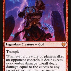 Kaldheim - 154 - Toralf, God of Fury // Toralf's Hammer - Mythic - C - Foil