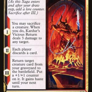 Kaldheim - 217 - Kardur's Vicious Return - Uncommon - BR - Non-foil