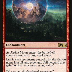 Core Set 2019 - 128 - Alpine Moon - Rare - R - Non-foil