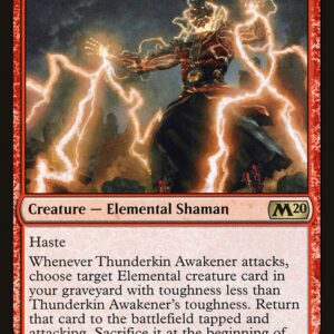 Core Set 2020 - 162 - Thunderkin Awakener - Rare - R - Non-foil