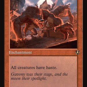 Innistrad Remastered - 400 - Mass Hysteria - Rare - R - Non-foil - Promo (Front)