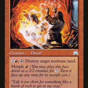 Onslaught - 199 - Dwarven Blastminer - Uncommon - R - Non-foil (Front)