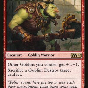 Core Set 2019 - 144 - Goblin Trashmaster - Rare - R - Foil