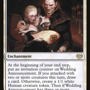 Innistrad: Crimson Vow - 45 - Wedding Announcement // Wedding Festivity - Rare - C - Foil