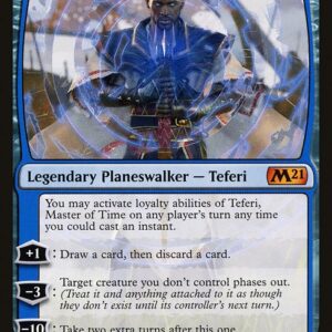 Core Set 2021 - 275 - Teferi, Master of Time - Mythic - U - Foil