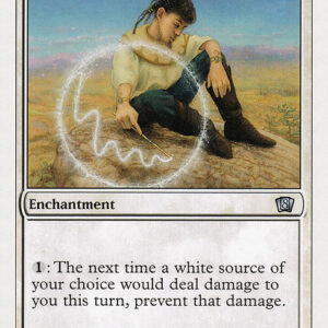 Eighth Edition - 14 - Circle of Protection: White - Uncommon - W - Non-foil (Front)