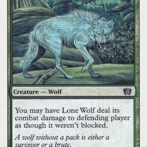Eighth Edition - 262 - Lone Wolf - Common - G - Non-foil (Front)
