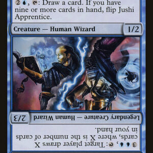 Champions of Kamigawa - 70 - Jushi Apprentice // Tomoya the Revealer - Rare - U - Non-foil