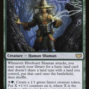 Innistrad: Crimson Vow - 202 - Hiveheart Shaman - Rare - G - Foil