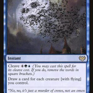 Innistrad: Crimson Vow - 89 - Winged Portent - Rare - U - Non-foil
