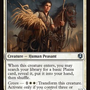 Innistrad Remastered - 8 - Ambitious Farmhand // Seasoned Cathar - Uncommon - C - Non-foil (Front)