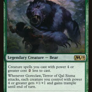 Core Set 2019 - 186 - Goreclaw, Terror of Qal Sisma - Rare - G - Foil